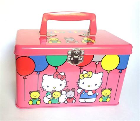 hello kitty metal lunch box|sanrio lunch.